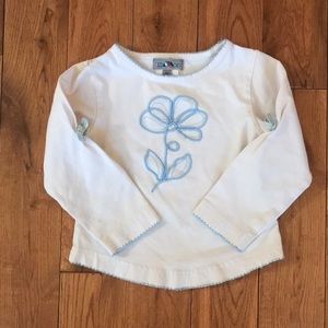 One Kid Long Sleeve Flower Top